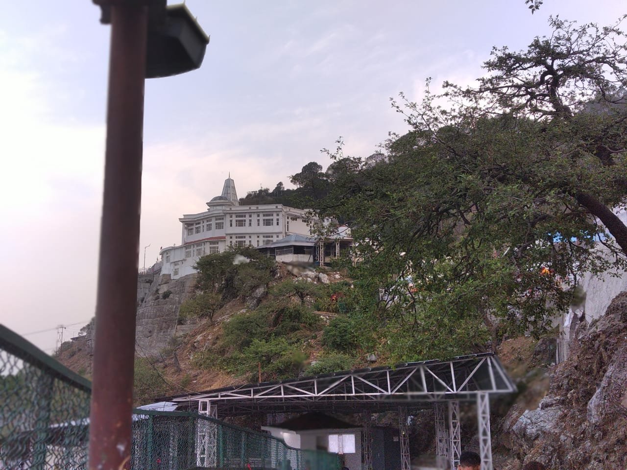 Vaishno Devi temple complex on Trikuta hills